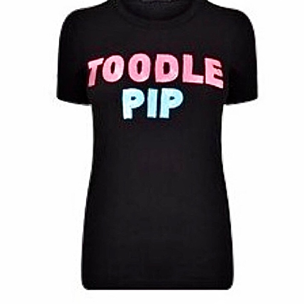 Markus Lupfer Sequin T-shirt Top Tee Sz Small S Toddle Pip
